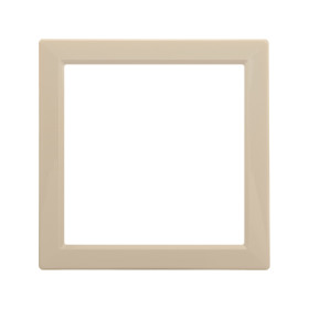 DKC Avanti Декоративная вставка для металлических рамок, бежевая, 1 пост (2 мод.)