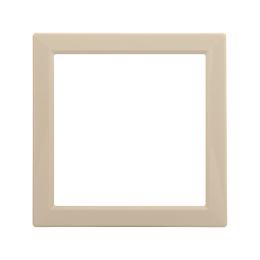 Декоративная вставка для металлических рамок 1 пост (2 мод.), Avanti, бежевая