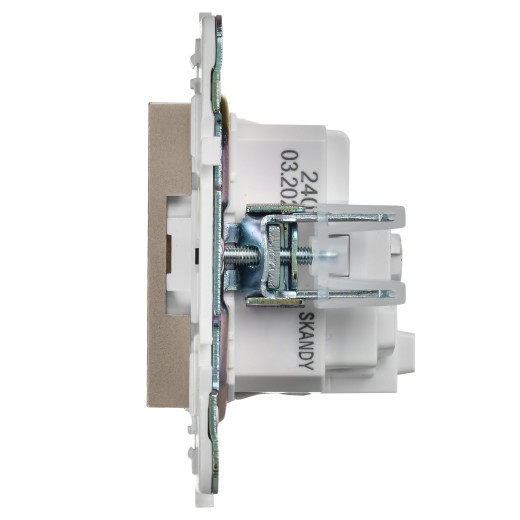 SKANDY Роз. с з/к/ш 16А SK-R04Sa песоч. IEK