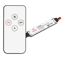Arlight Диммер SMART-MINI-DIM-SET (12-24V, 1x4A, ПДУ 4кн, IR) (IP20 Пластик, 5 лет)