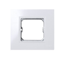 Simon 27 Play Белая Рамка 1-ая для вставки декоративной
