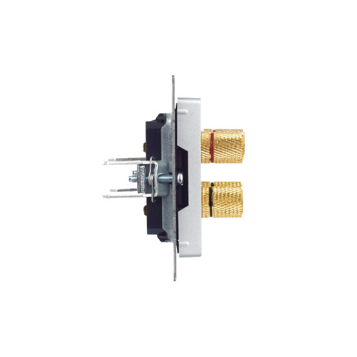 BRITE Аудиорозетка 4-мест. РА10-БрА алюм. IEK