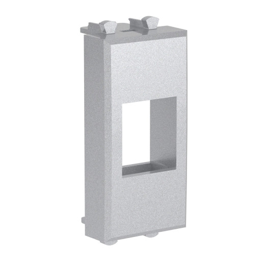 Адаптер без шторки для Keystone, Avanti, закаленная сталь, 1 модуль