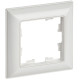 BRITE Рамка 1-мест. РУ-1-Бр бел./бел. IEK