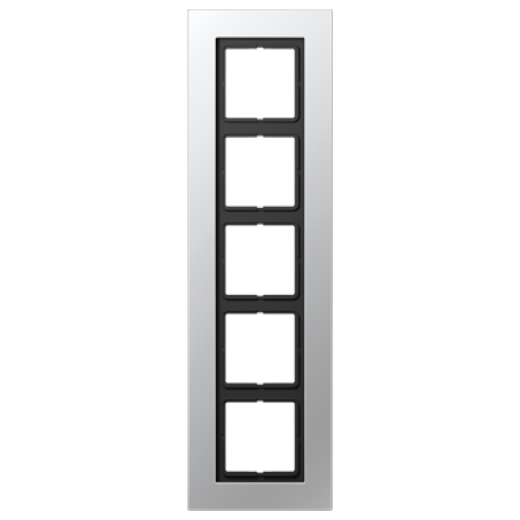 Рамка для серии LS-Plus 5-кратная, алюминий