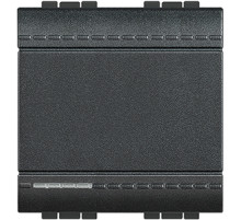 BT LL Антрацит Кнопка с винтовыми клемами, 2 мод.