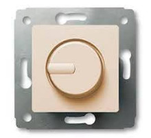 Legrand DIY Cariva Крем Светорегулятор поворотный 300W для л/н (вкл поворотом).