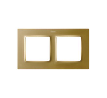 Simon S82 Concept Матовое золото, Рамка 2-я