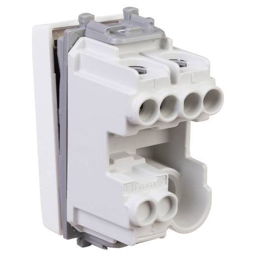 Выключатель модульный, Avanti, белое облако, 1 модуль