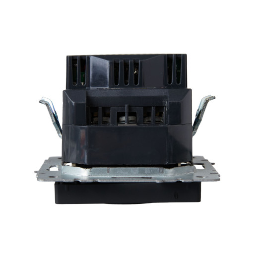 BRITE Роз. с з/к/ш 16А с USB A+A 2,1А РЮш10-1-БрГ граф. IEK