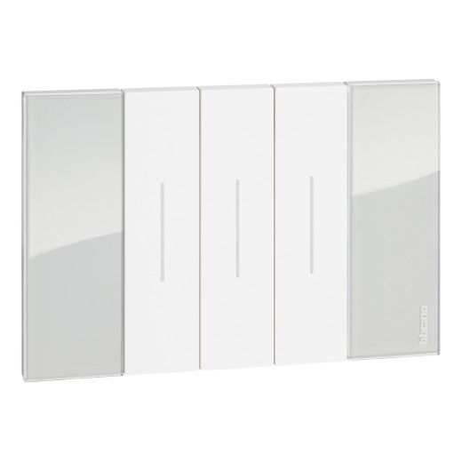 LIVING NOW. Декоративная рамка 3 модуля.Цвет 