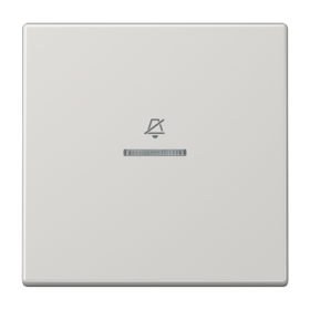 JUNG Двойная клавиша на гостиничный выключатель, комнатный модуль, светло-серый