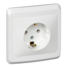 Systeme Electric Этюд Бел Розетка 1-ая с/з