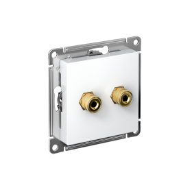 Systeme Electric AtlasDesign Бел Аудиорозетка двухместная