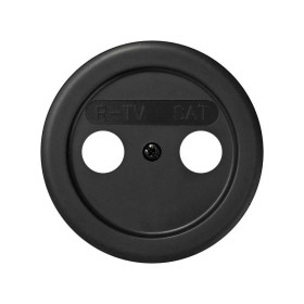 Simon 88 Графит Накладка розетки TV-SAT 2-ая