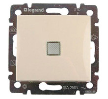 Legrand DIY Valena Крем Выключатель 1-клавишный с подсветкой.