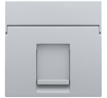 Niko Серебро Накладка на розетку RJ