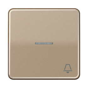 JUNG CD 500/CD plus Бронза Клавиша 1-ая с/п с символом ЗВОНОК