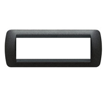 BT LV Чёрный Графит Рамка на 7 модулей.