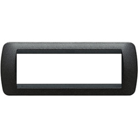 BT LV Чёрный Графит Рамка на 7 модулей.