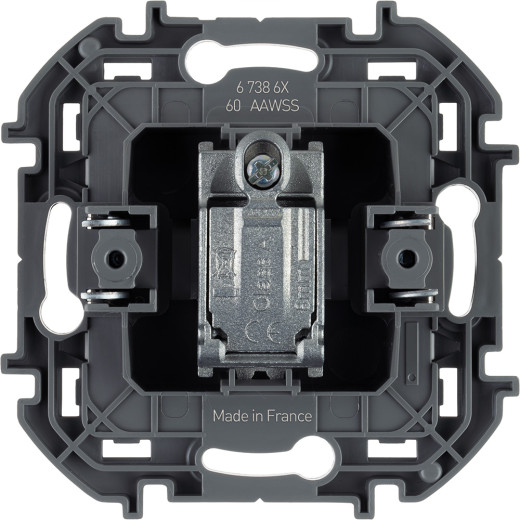 Розетка TV (телевизионная) - Legrand/Daccord Inspiria - проходная - слоновая кость