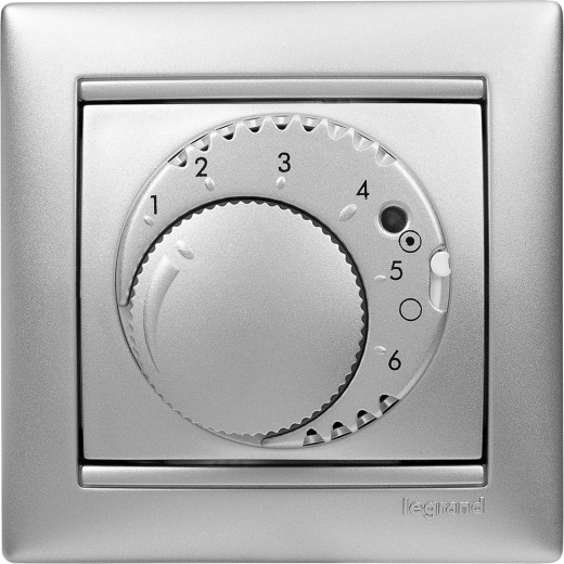 Рамка 1 пост - Legrand Valena - алюминий