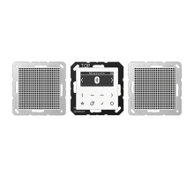 JUNG Смарт радио DAB+ Bluetooth, стерео белый