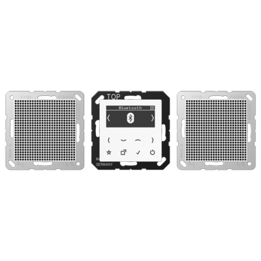 Смарт радио DAB+ Bluetooth, стерео, белый