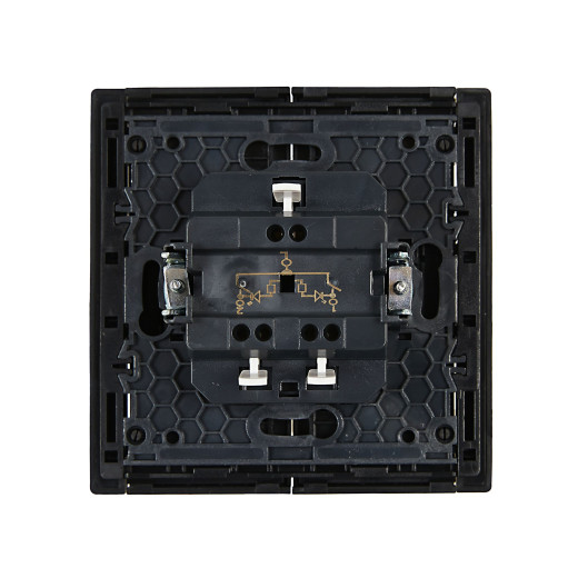 FORTE&PIANO Выключ. 2-кл. с инд. 10А FP106 чер. IEK