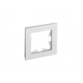 Systeme Electric AtlasDesign Nature Мрамор крем роял Рамка 1-ая