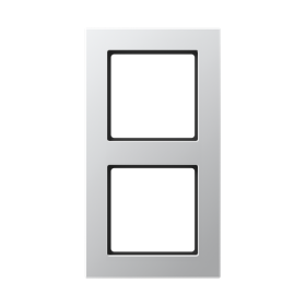 JUNG A creation Алюминий Рамка 2-ая