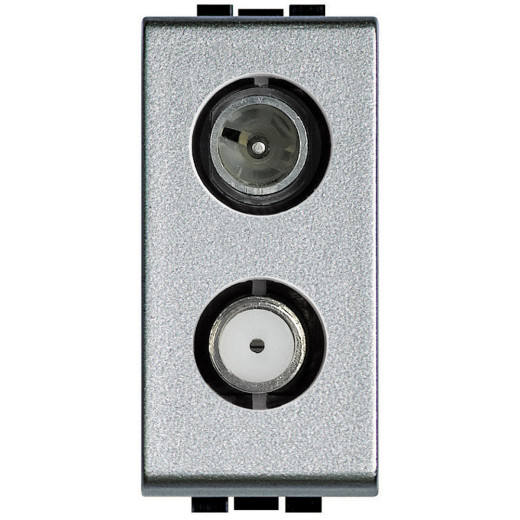 Розетка TV+SAT 1 модуль