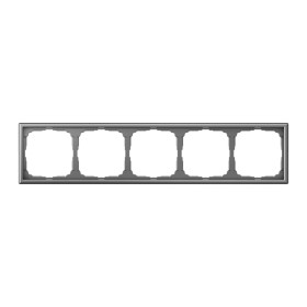 Systeme Electric ArtGallery Сталь Рамка 5-ая, универсальная