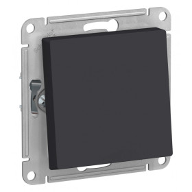 Systeme Electric AtlasDesign Aqua Карбон Переключатель 1-клавишный, сх.6, 10АХ, механизм