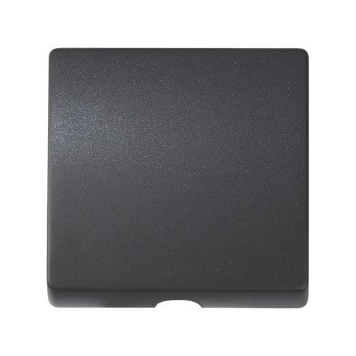 Simon 82 Графит Накладка вывода кабеля и выключателя со шнурком