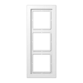 JUNG LSD Белая (дуропласт) Рамка 3-ая