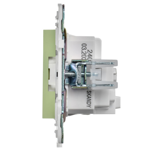 SKANDY Роз. с з/к/ш 16А SK-R04M мятн. IEK