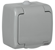 IEK РСш12-2-А Розетка 1-ая с з/к открытой установки 16А IP54 AQUATIC