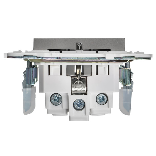 SKANDY Роз. с з/к/ш 16А SK-R04S сереб. IEK