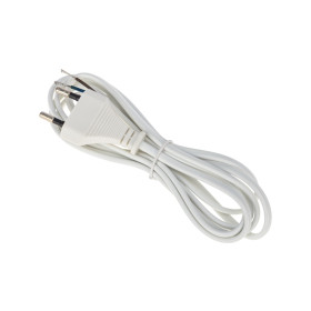 REXANT Сетевой шнур 2х0,75 мм², 1,8 м белый.