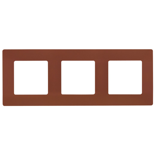 Рамка 3 поста - Legrand Etika - какао
