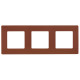 Рамка 3 поста - Legrand Etika - какао