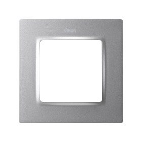 Simon S82 Concept Холодный Алюминий, Рамка 1-я