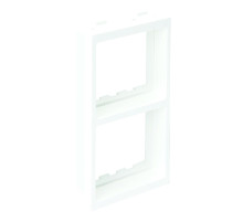 Simon Connect Адаптер для 2 модуля Serie 27 Simon, S-модуль 52x108мм