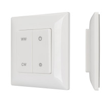 Arlight Панель SMART-P48-MIX-P-SUF (3V, 1 зона, Knob, 2.4G) (Пластик)