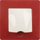 Рамка 1 пост - Legrand Etika - красный