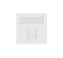 REXANT Вставка Mosaic 45x45, на 1 порт со шторкой.