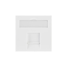 REXANT Вставка Mosaic 45x45, на 1 порт со шторкой.