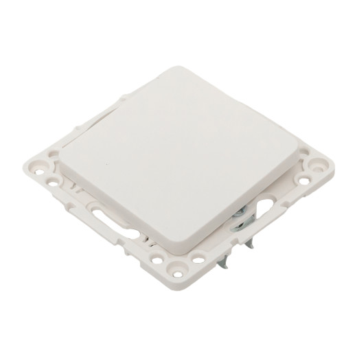 Стокгольм Механизм Выключателя 1-кл. проходного 10А винтовые клеммы белый EKF PROxima