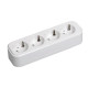 Розетка переносная разб. К04 4 места CLASSIC IEK